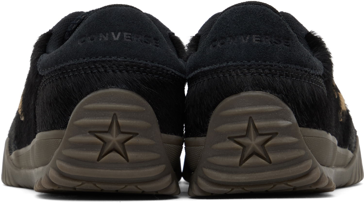 Кецове и обувки Converse Run Star Trainer Pony Hair Черно | A12761C, 1