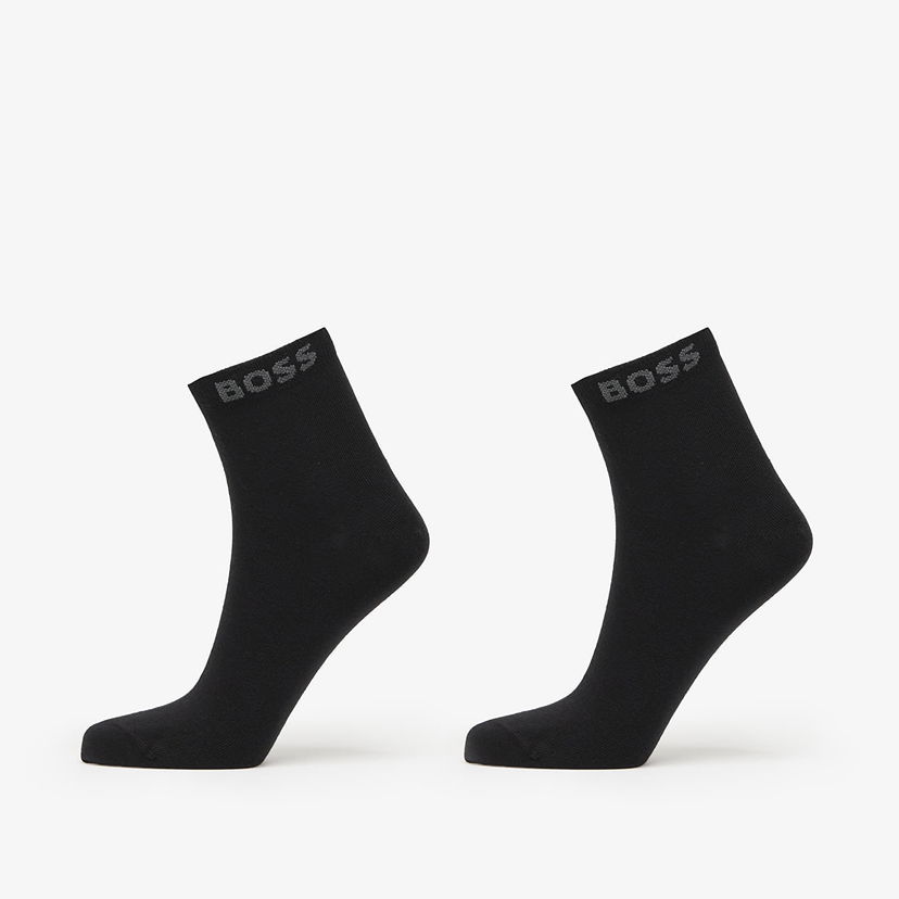 Чорапи BOSS Hugo Men-H-2P Sh Uni Cc Socks Black Черно | 50491208-001