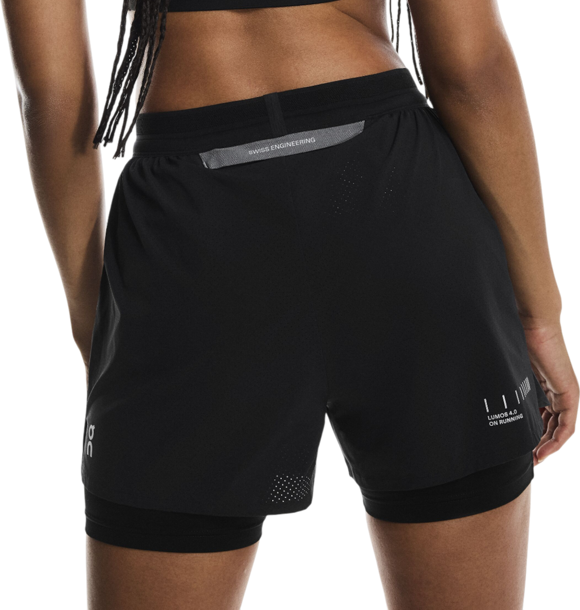 Къси панталони On Running 3" Performance 2-in-1 Shorts Lumos Сиво | 1wf30300264, 1