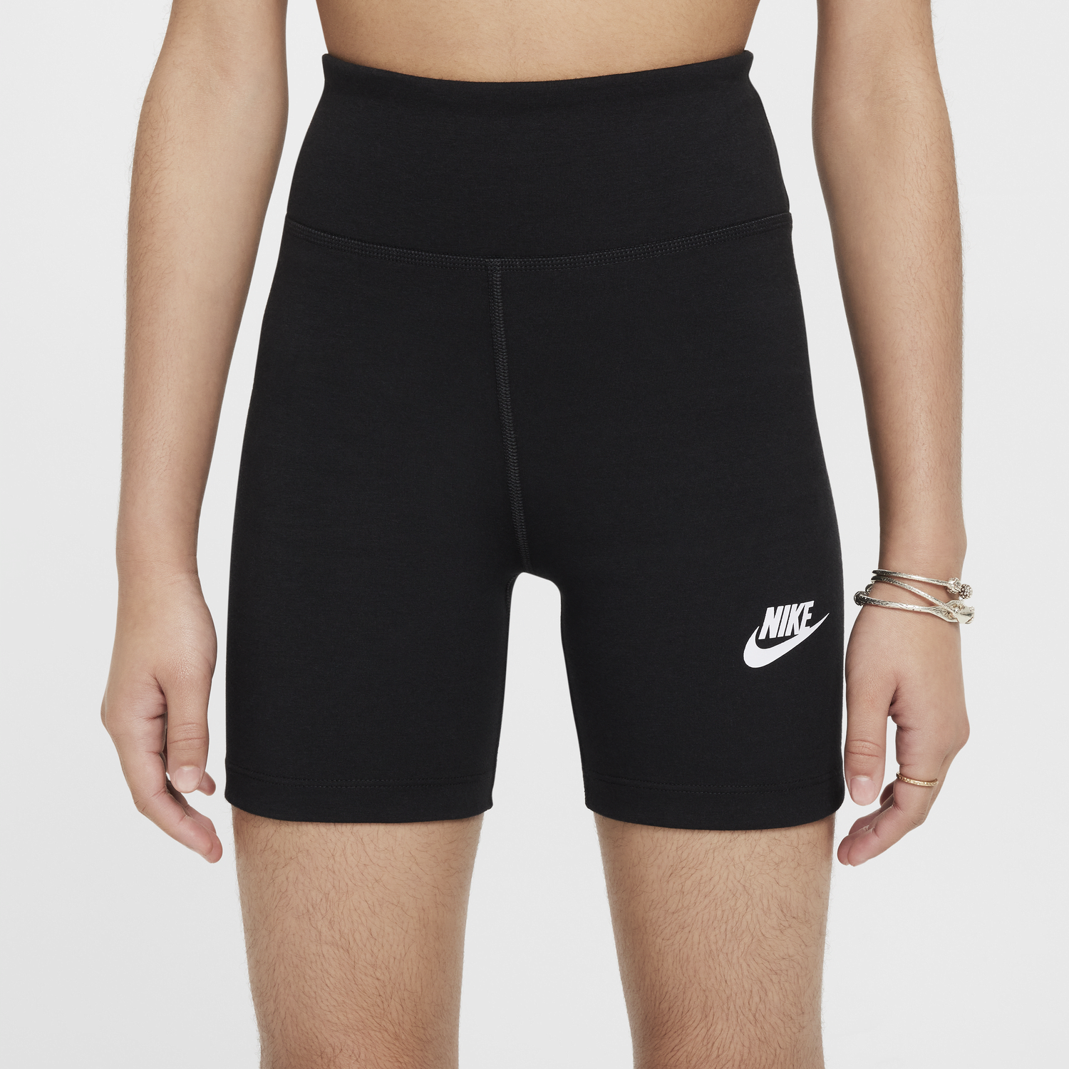 Къси панталони Nike Sportswear Classic High-Waisted Bike Shorts Черно | FZ5581-010, 1