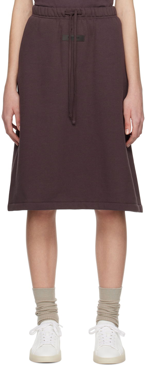 Drawstring Midi Skirt