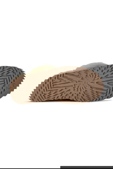 Кецове и обувки UGG Disquette Suede Fur Trim Slipper Зелено | 1122550.MRNM, 5