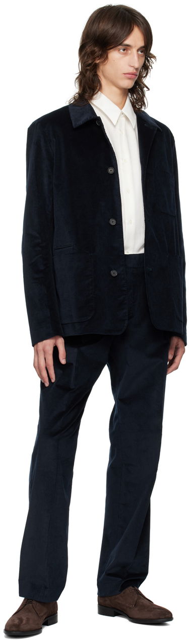 Яке Paul Smith Paul Smith Spread Collar Corduroy Blazer Тъмно синьо | M1R-017X-N02065-47, 3