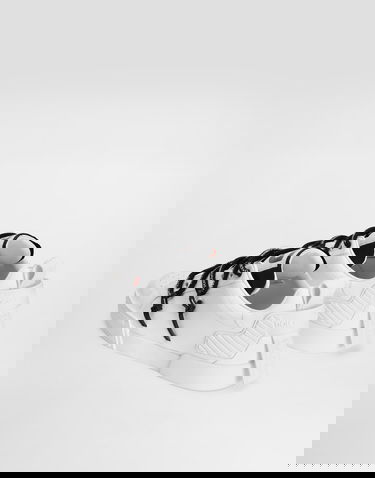 Кецове и обувки Dolce & Gabbana Portofino Calfskin And Patent Leather Бяло | CS2328AJ98689697, 2