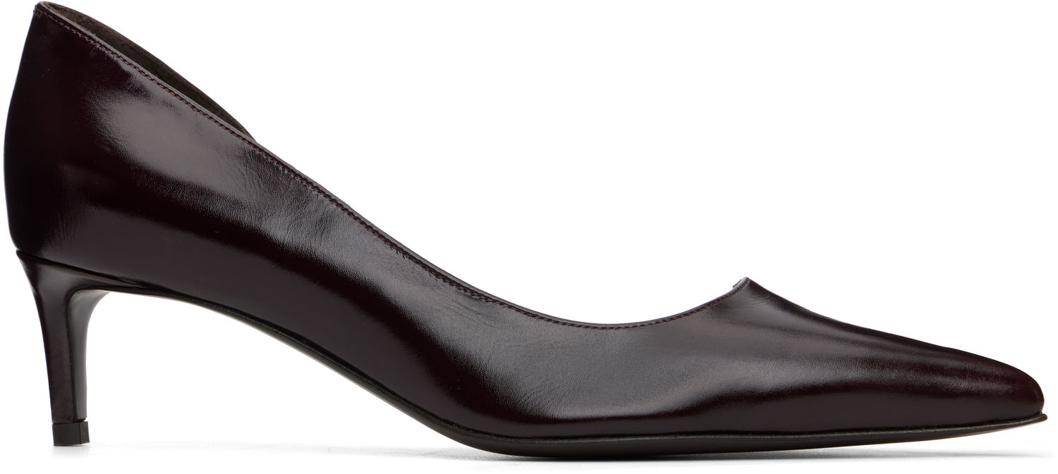 Кецове и обувки Khaite Jet D'Orsay Low Heels Бургунди | F2041-943, 0