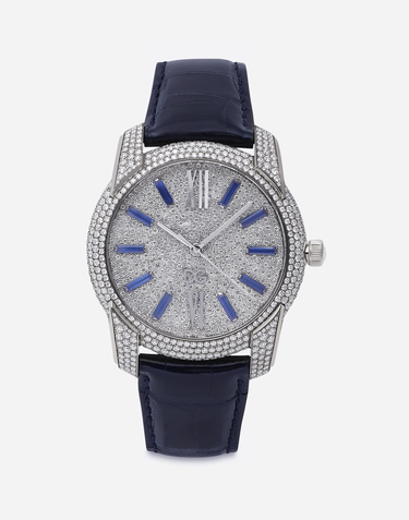 Часовник Dolce & Gabbana Diamond Pavé Watch Сиво | WWJE1GXPI02B0321, 0