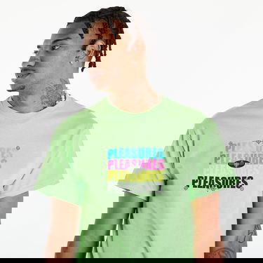 Тениска Pleasures Cmyk T-Shirt Зелено | P24SP051 LIME, 3