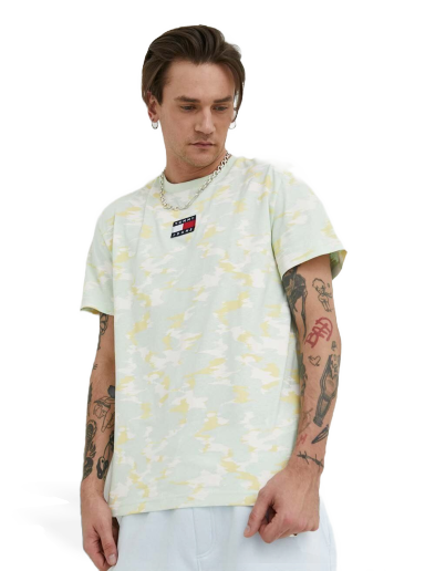 Pastel Camo Print Classic Fit T-Shirt