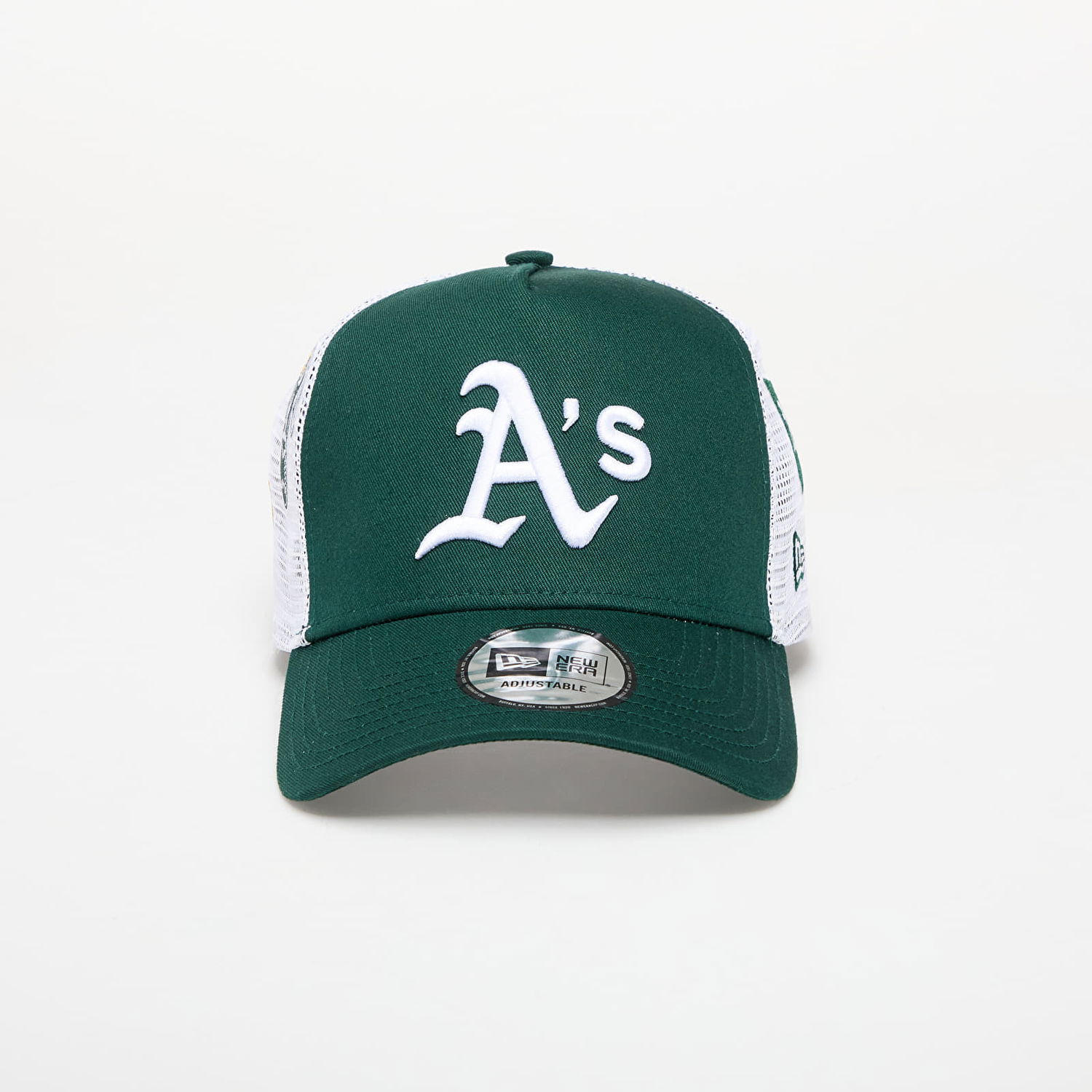 Шапка с козирка New Era New Era Oakland Athletics MLB Multi Patch 9FORTY A-Frame Trucker Cap Зелено | 60667554, 0