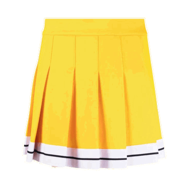 Пола Palm Angels Track Pleated Skirt Жълто | PWCC055F22FAB0011601, 0