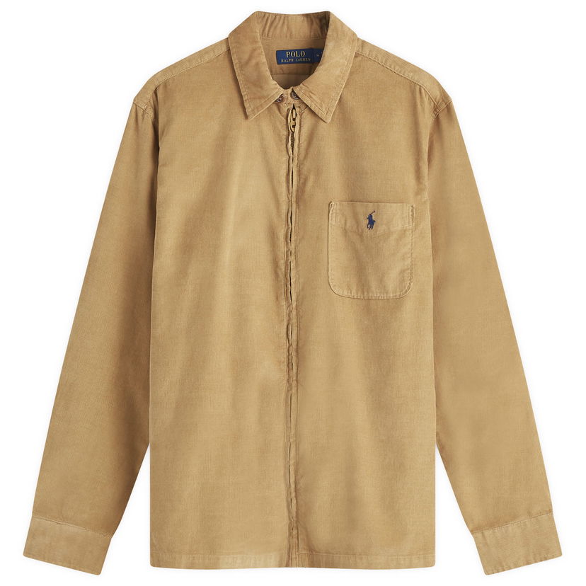 Риза Polo by Ralph Lauren Corduroy Overshirt Кафяво | 710950468001