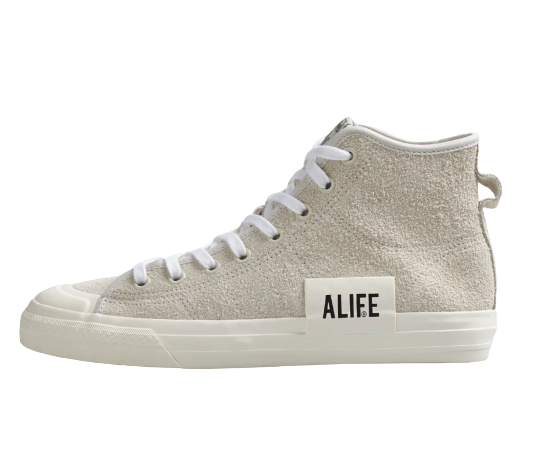Кецове и обувки adidas Originals ALIFE x Nizza Hi "White" Бяло | GX8140, 0