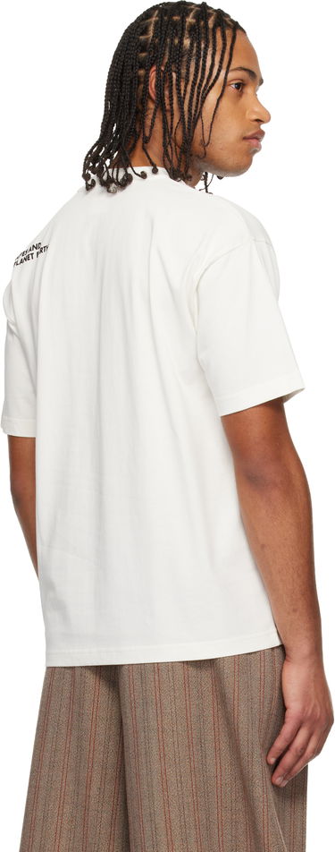 Тениска AAPE by A Bathing Ape AAPER Graphic T-shirt Бяло | AAPTEM1615XXNIVX, 2