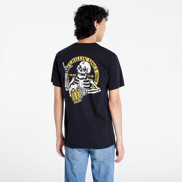 Тениска Vans Chillin Since 66 T-Shirt Черно | VN0A7S6GBLK1, 4