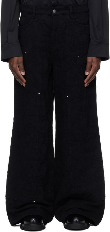 Дънки HELIOT EMIL Heliot Emil Perceptual Wide-Leg Jeans Черно | PRESS25_M_10_190_BLK01, 0