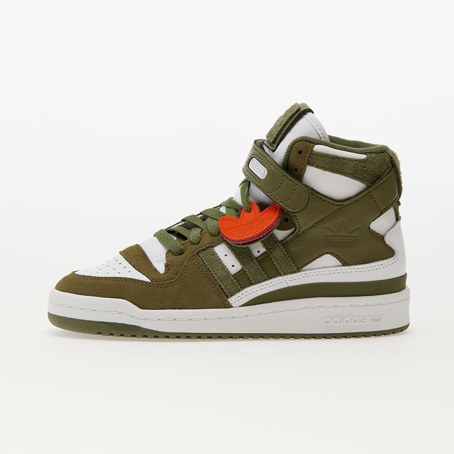 Кецове и обувки adidas Originals Forum 84 Hi W Зелено | GY9551, 0