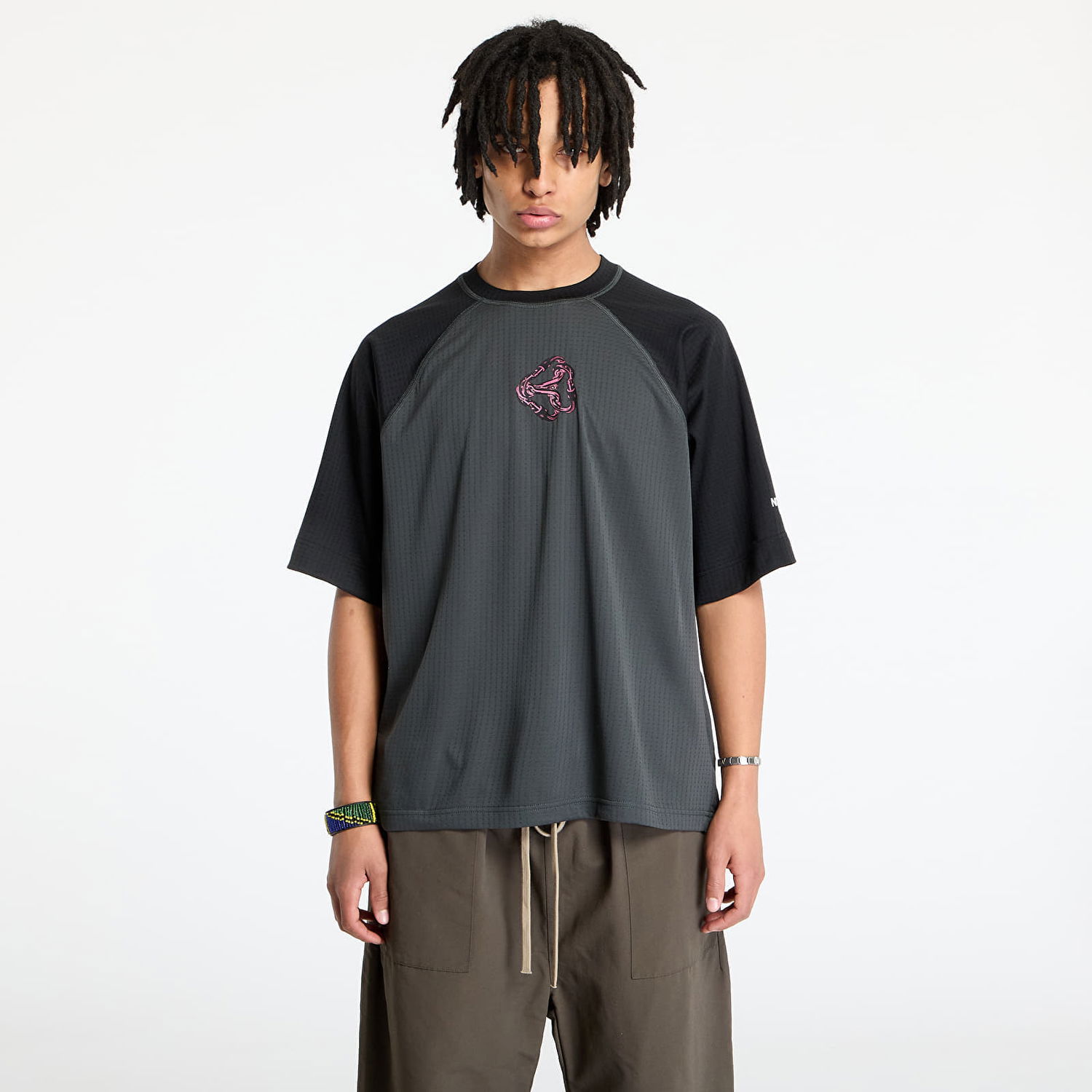Тениска The North Face Short Sleeve Dotknit Tee Сиво | NF0A8CTKMN81, 0