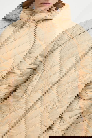 Пухо яке KENZO Kenzo Weave Light Weight Down Jacket Бежово | FF65OU1459NA, 3