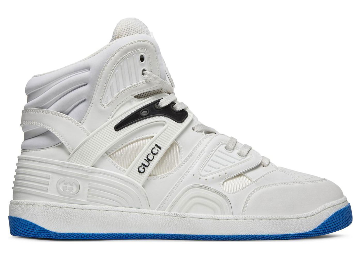 Кецове и обувки Gucci Basket "White Blue" W Бяло | 661310 2SHA0 9014, 0