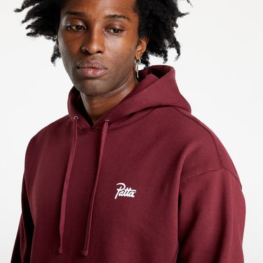 Суитчър Patta Basic Hooded Sweater Бургунди | POC-BC-HS-018, 4