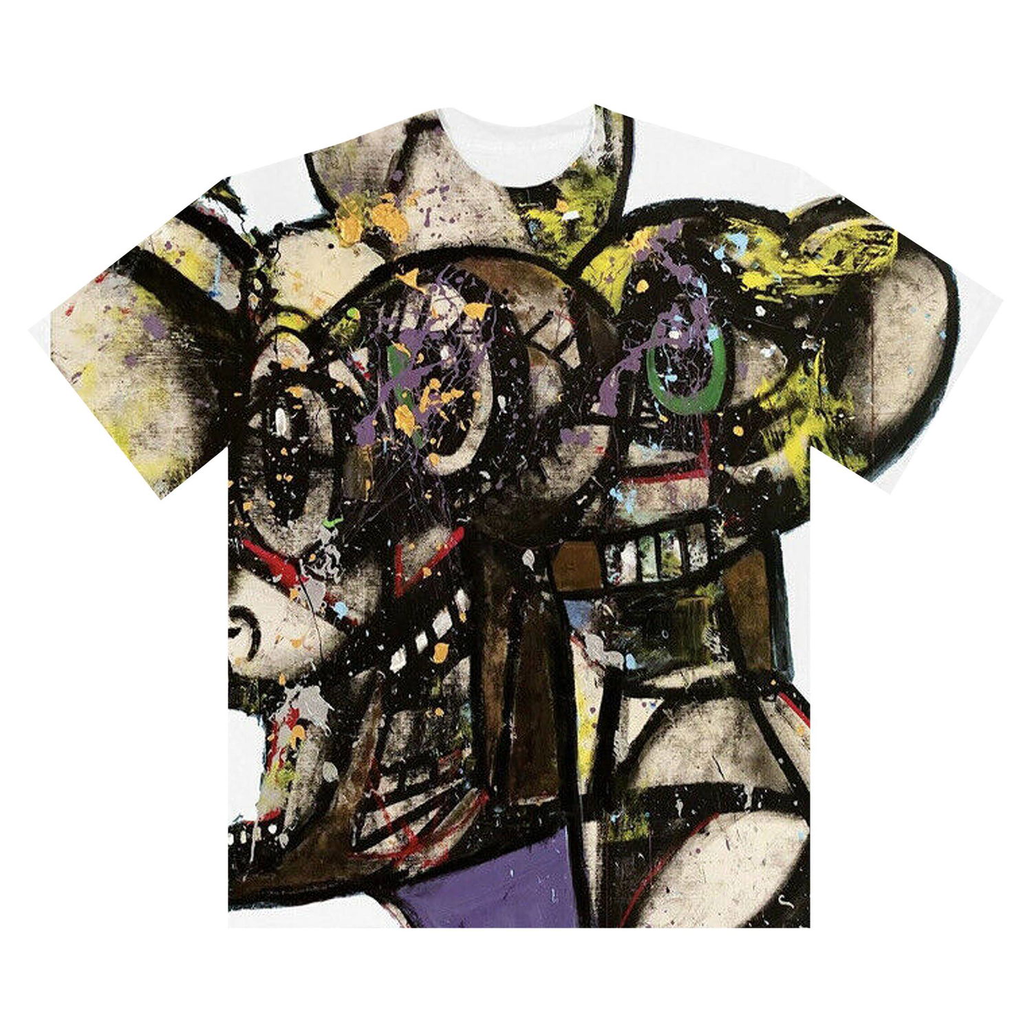 Тениска Cactus Jack by Travis Scott Portrait Of Travis T-Shirt Бяло | CJMF SS06 WHIT, 1