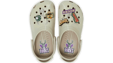 Кецове и обувки Crocs NBA Bucks Elevated Classic Clogs Бежово | 210252-90H, 0
