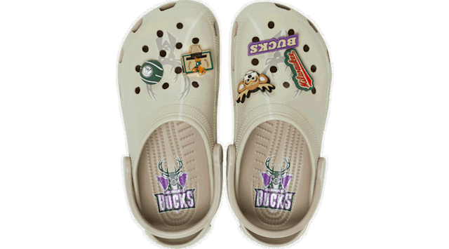 NBA Bucks Elevated Classic Clogs