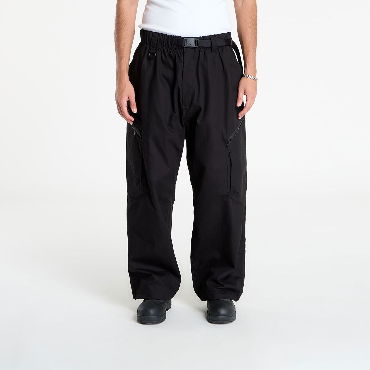 Карго панталони Y-3 Y-3 Twill Cargo Pants Черно | JW4621, 0