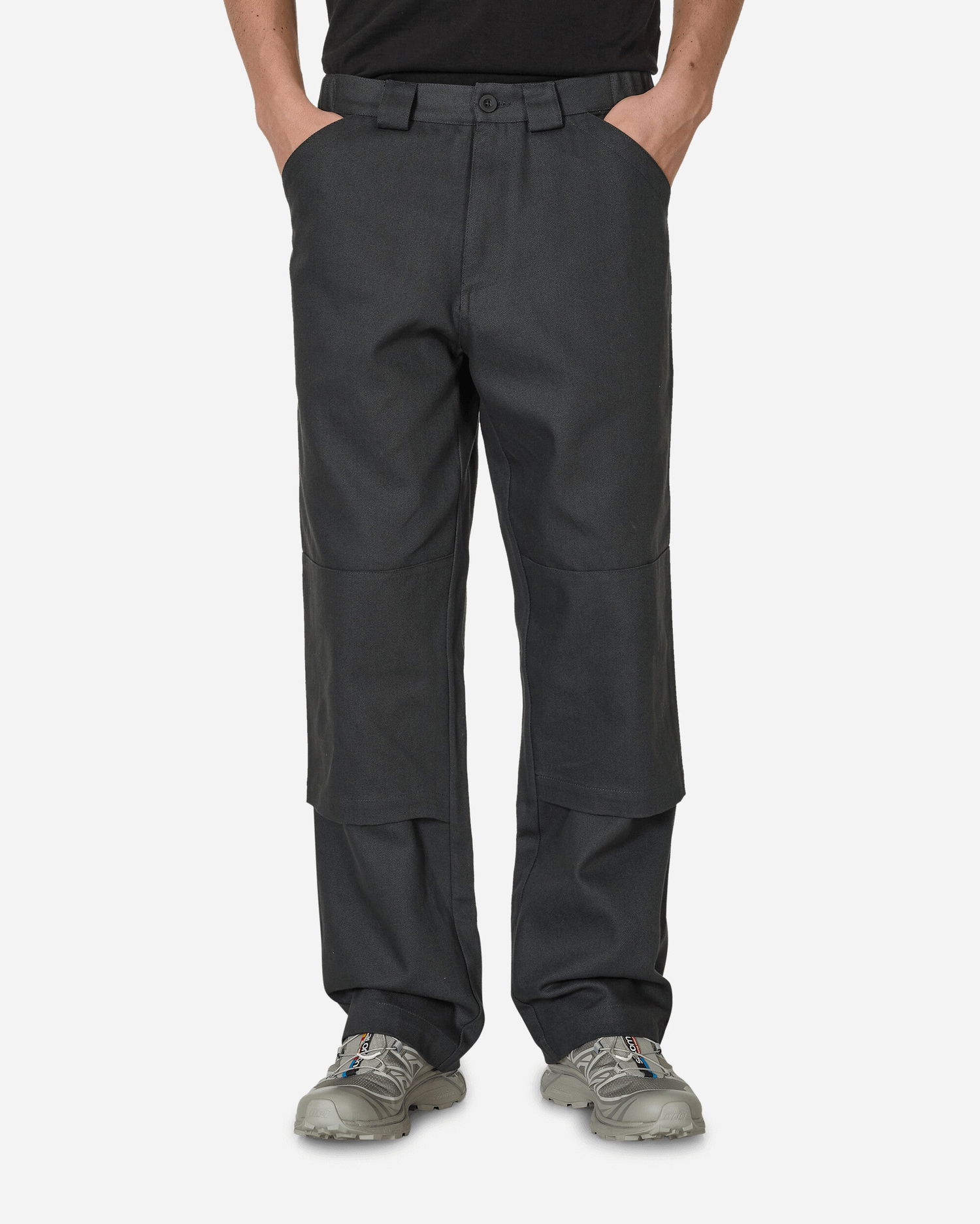 Карго панталони GR10K Double Knee Workwear Pants Сиво | SS24GR1B1CV CG, 0