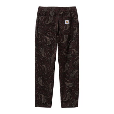 Панталони Carhartt WIP Flint Pant Paisley Print "Buckeye rinsed" Кафяво | I029443_1U6_02, 5
