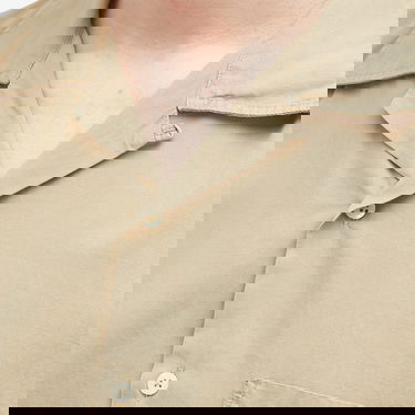 Риза Universal Works Camp II Short Sleeve Shirt Бежово | 30269-SMO, 5