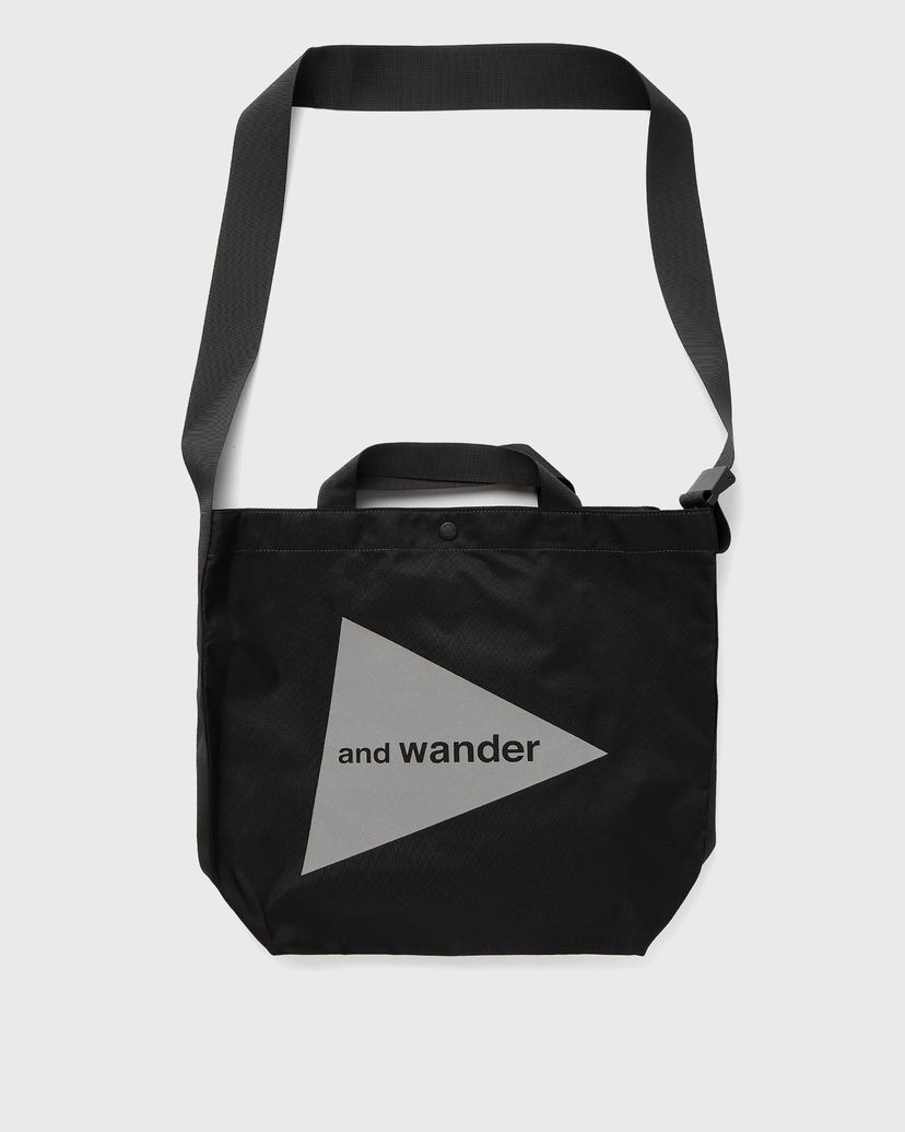 Голяма пазарска чанта and wander Recycle OX Tote Bag Черно | 5744985327-010