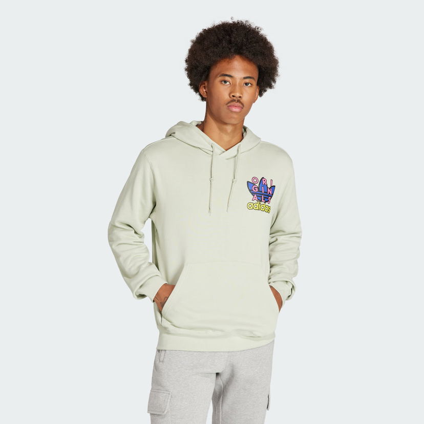 Суитчър adidas Performance Hoodie Бежово | IM9681