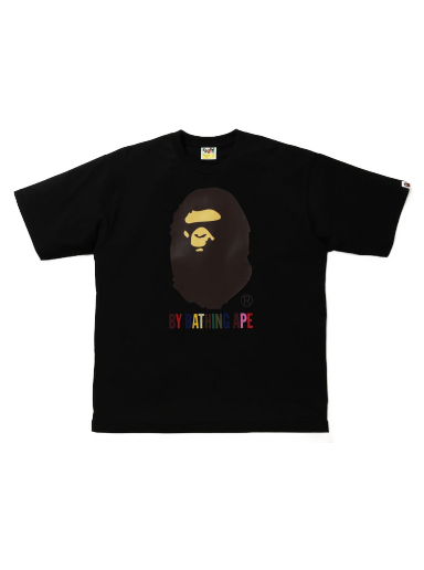 Тениска BAPE Colors By Bathing Ape Relaxed Fit Tee Черно | 1H30-110-023
