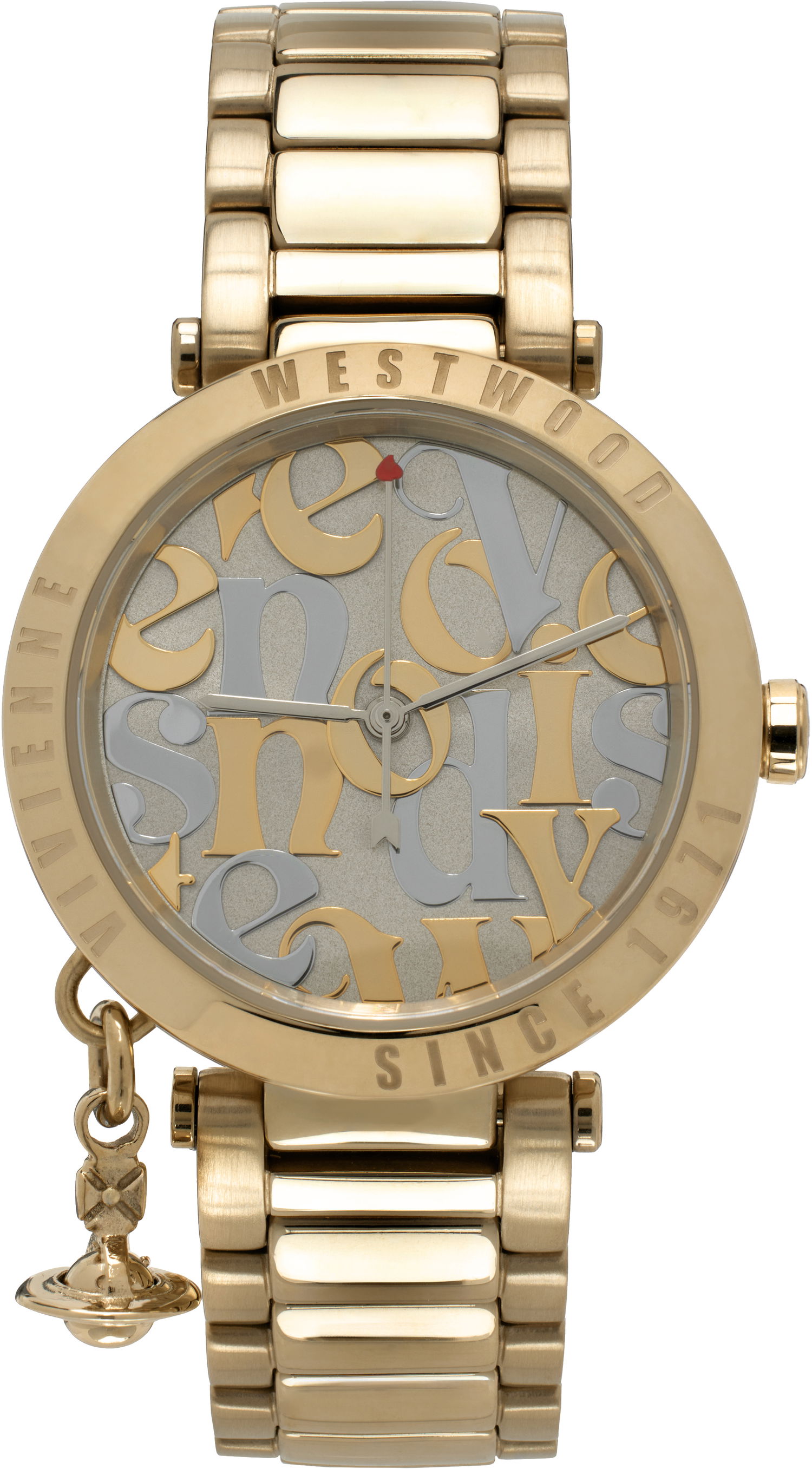 Часовник Vivienne Westwood Orb Logomania Watch Металик | VV315LWGGD, 0