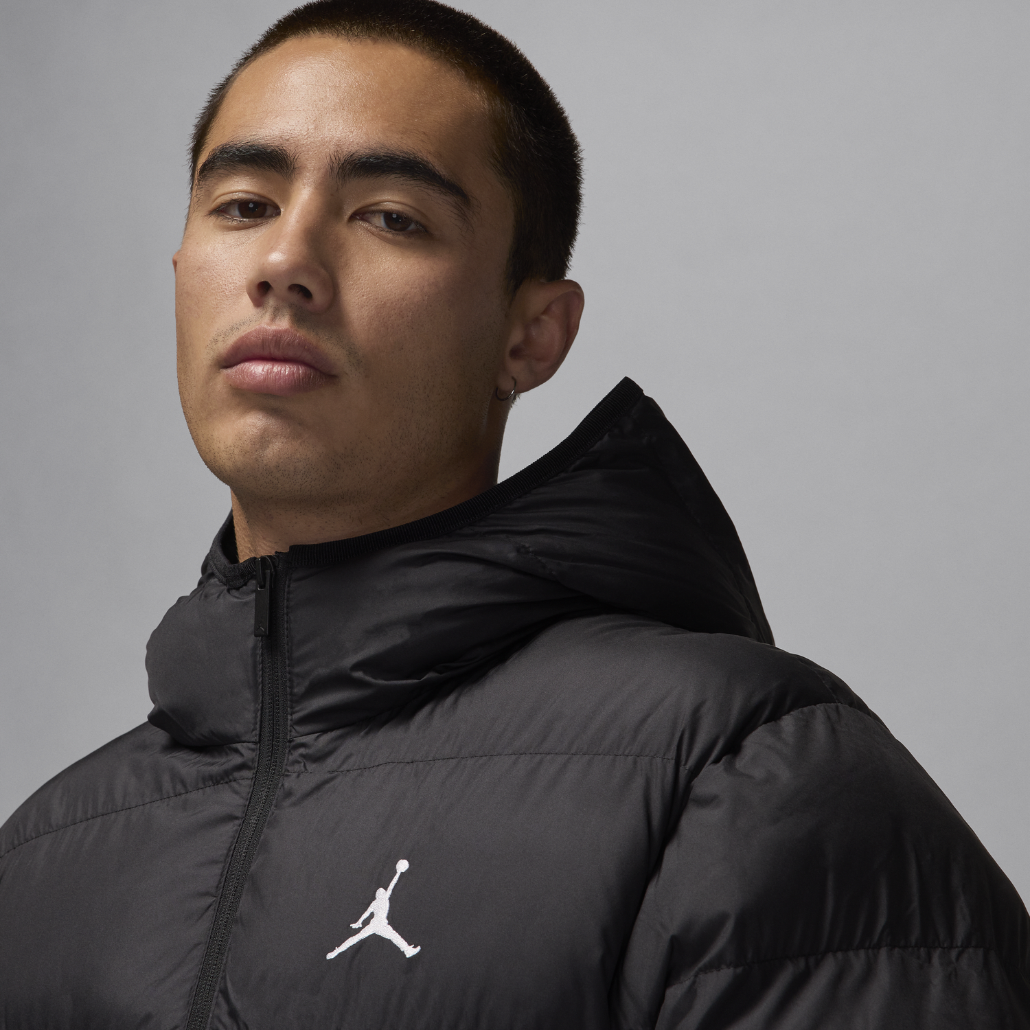 Пухо яке Jordan Jordan Brooklyn Down Jacket Черно | FV7317-010, 1
