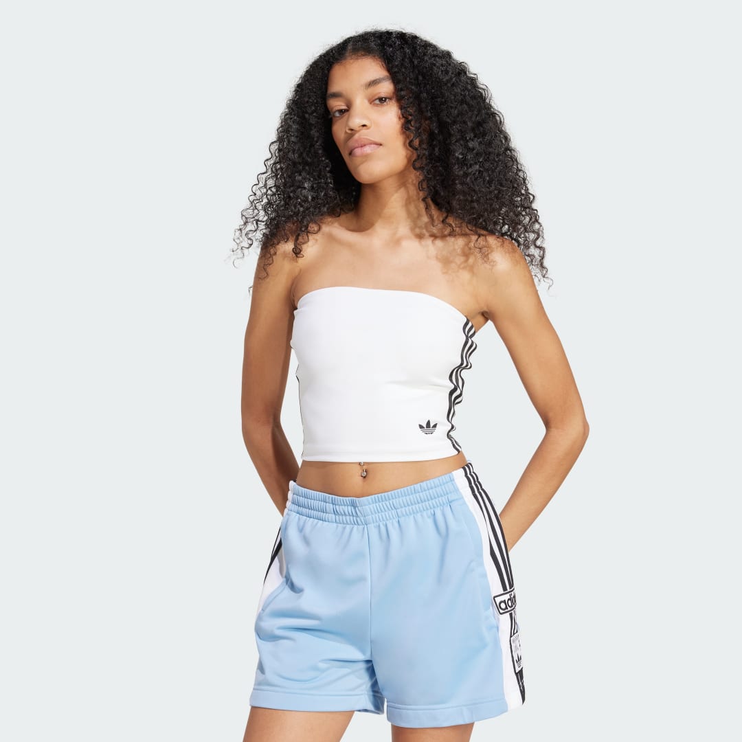 Потник adidas Performance Adicolor 3-Stripes Tube Top Бяло | JX7720, 0