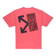 Splitted Arrows Short Sleeve Loose Fit T-Shirt