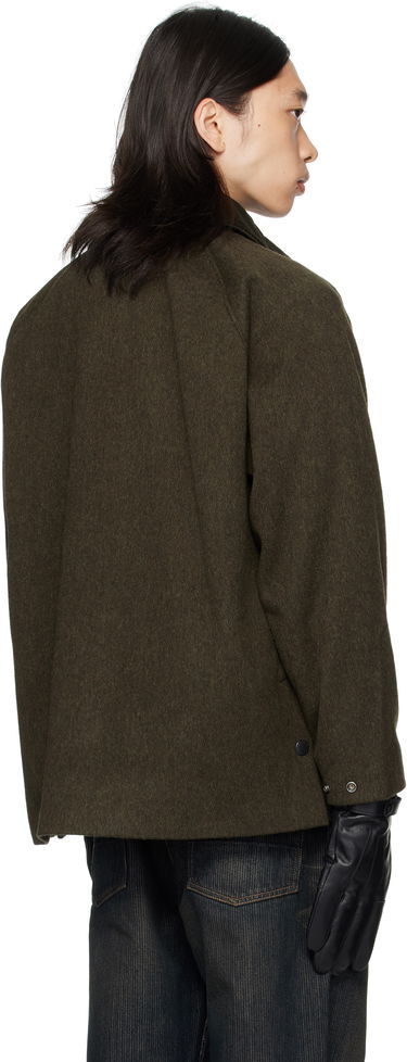 Яке Barbour Barbour Modified Bedale Wool Jacket Зелено | MWO0299OL71, 2