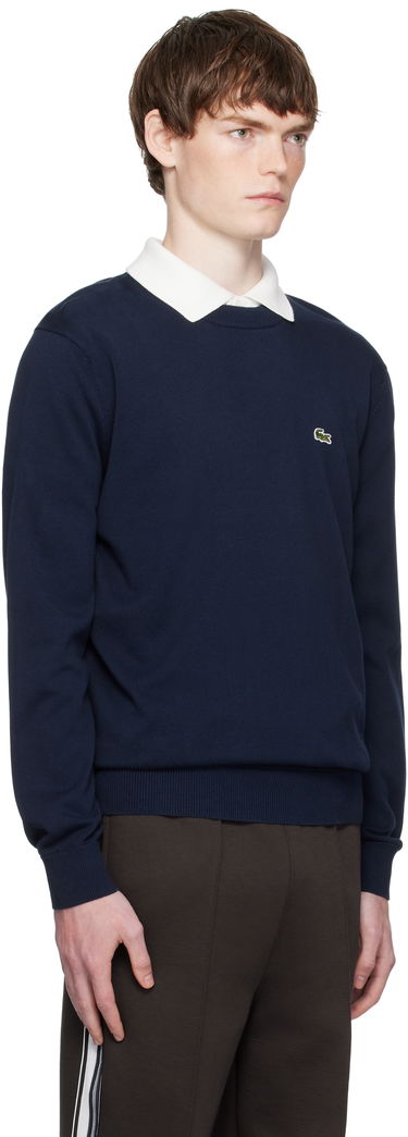 Пуловер Lacoste Navy Crewneck Sweater Тъмно синьо | AH1985_166, 4