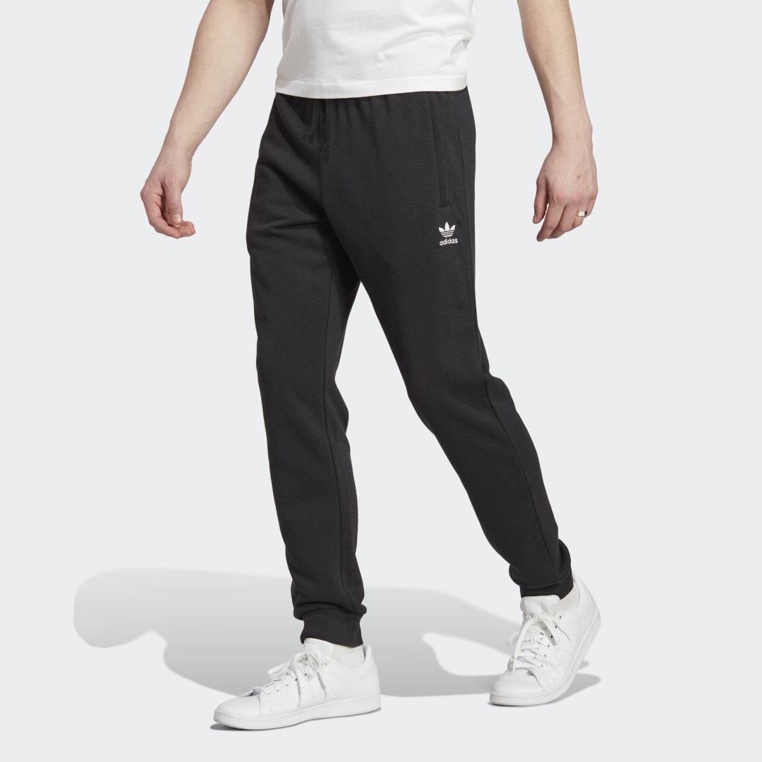 Спортни панталони adidas Originals Essentials+ Made with Hemp Черно | HR8616, 0