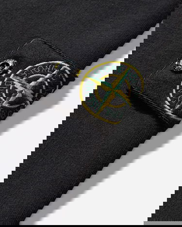 Суитчър Stone Island Garment Dyed Oversized Fit Crewneck Raglan Sleeves Sweatshirt Черно | K2S15-6100022-S0A20 V0029, 4