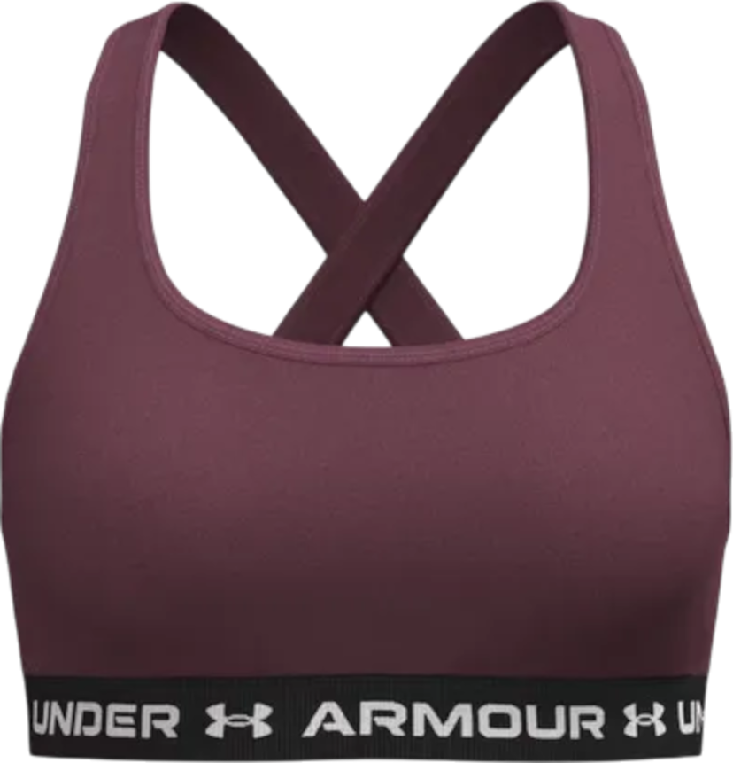Сутиен Under Armour Under Armour Crossback Mid Sports Bra Бургунди | 1361034-661
