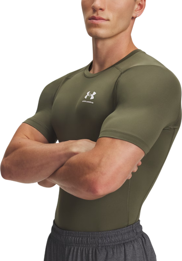 Тениска Under Armour HG Armour Comp Short Sleeve Compression T-Shirt Зелено | 1361518-391, 0