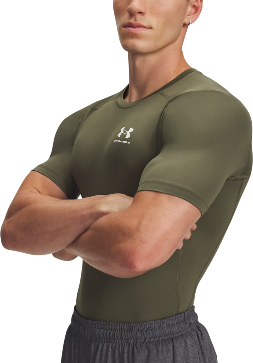 Тениска Under Armour HG Armour Comp Short Sleeve Compression T-Shirt Зелено | 1361518-391