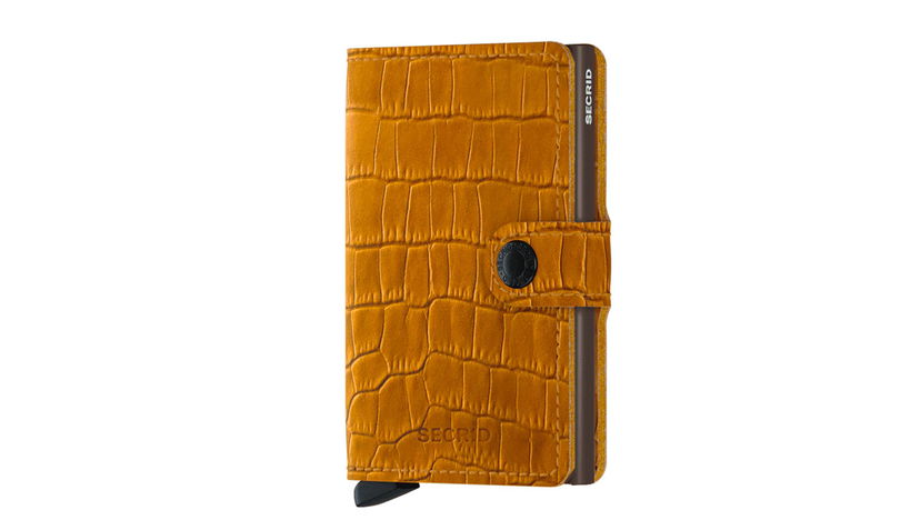 Портфейл Secrid Secrid Miniwallet Cleo Ochre-Brown Оранжево
 | MCl-Brown