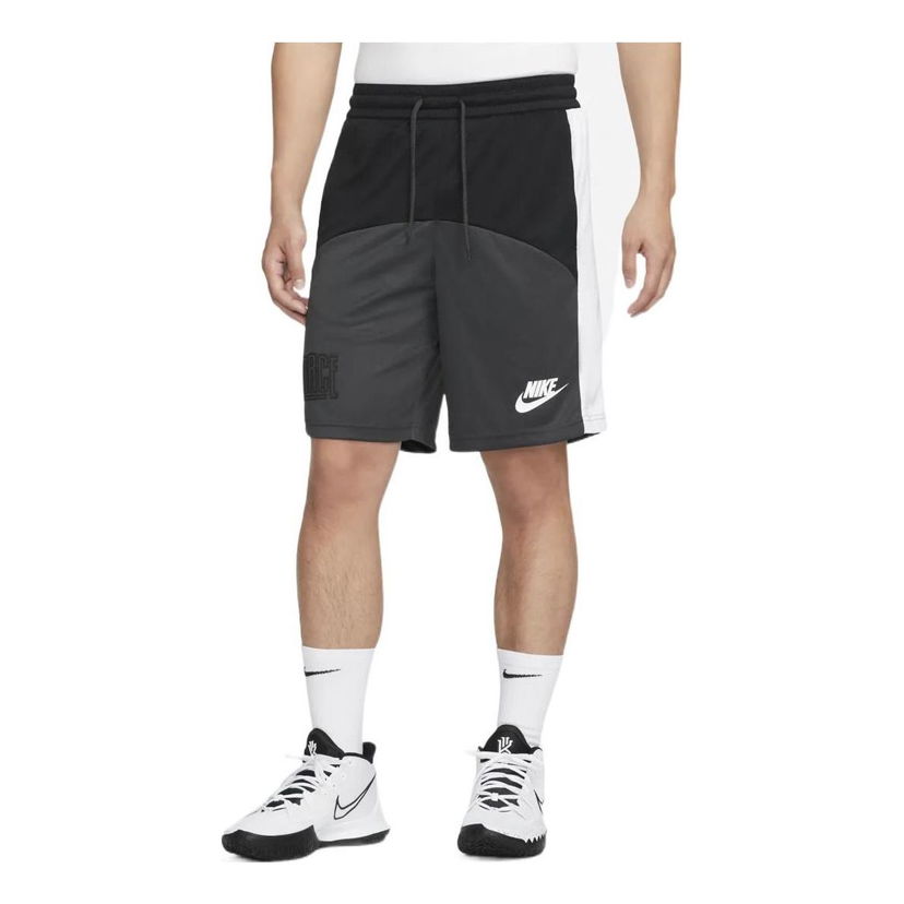 Къси панталони Nike Colorblock Logo Straight Shorts Черно | DQ5827-010