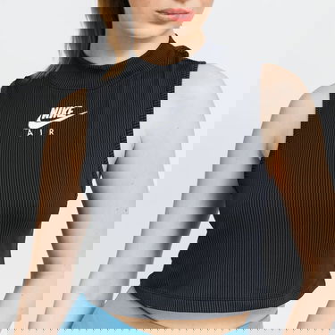 Тениска Nike NSW Air Tank Rib Черно | CZ9341-010, 2
