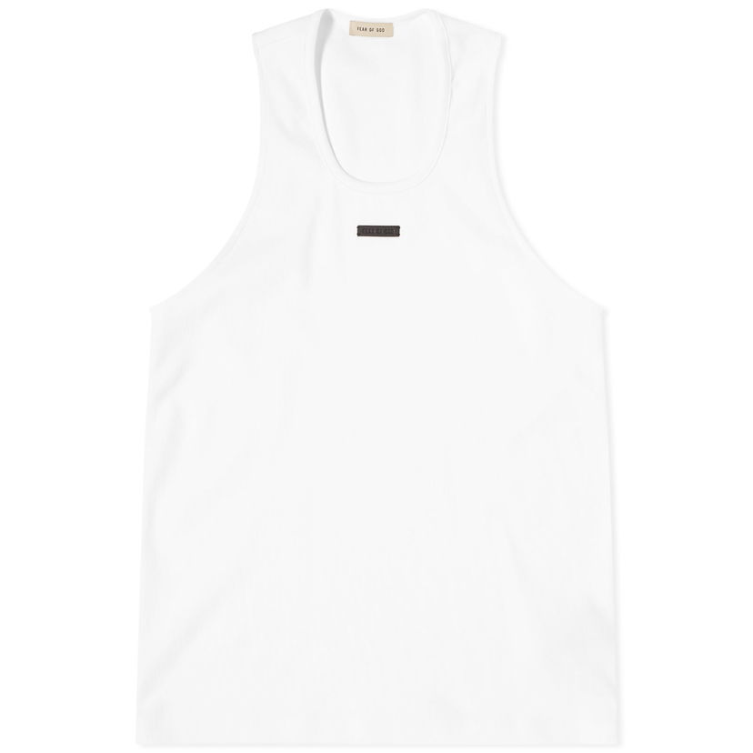 Потник Fear of God 8th Ribbed Tank Бяло | FG850-026CTN-100