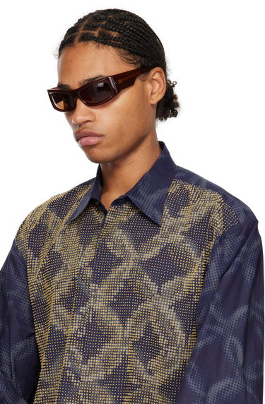 Слънчеви очила Port Tanger Square Sunglasses Кафяво | PT-4704, 3